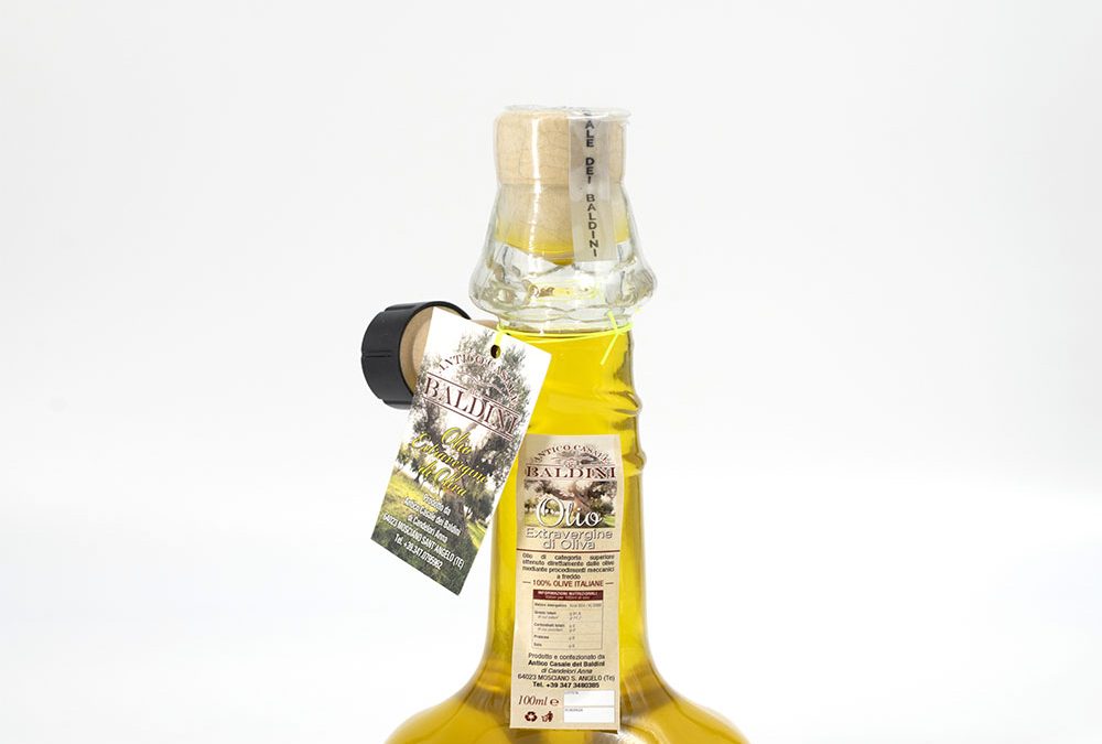 Bottiglietta – Sexy – Olio Extravergine di Oliva – Confezioni: da 100 ml – Tipologie: Condimento, Delicato, Forte